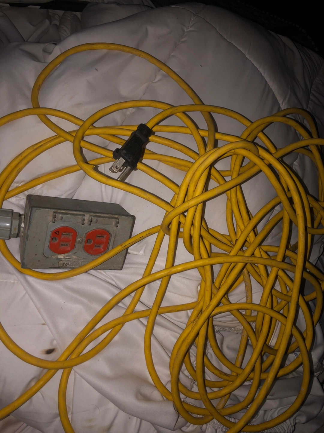 Industrial Extension Cord Outlet Box - photo 2