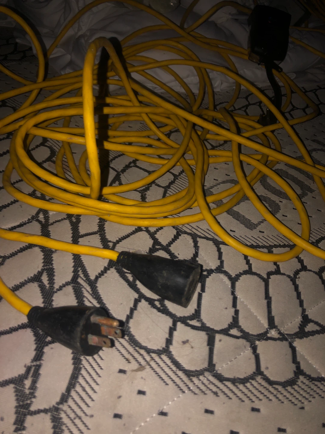 Yellow Extension Cord