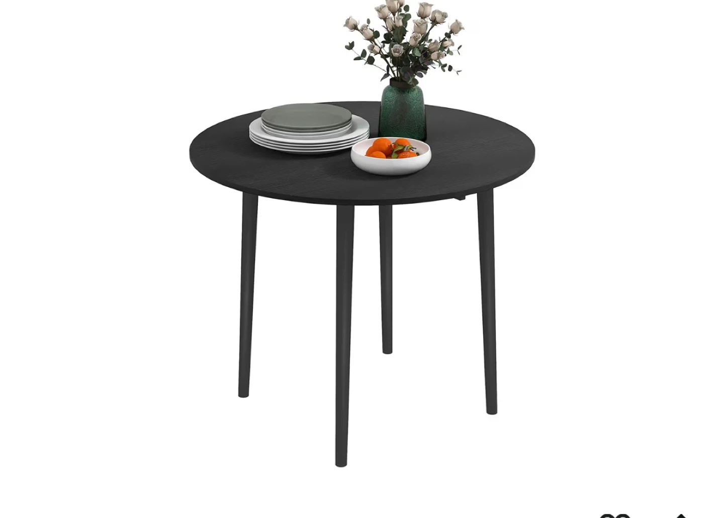 Modern 3-Piece Dining Set – Foldable Table + 2 Chairs - photo 5