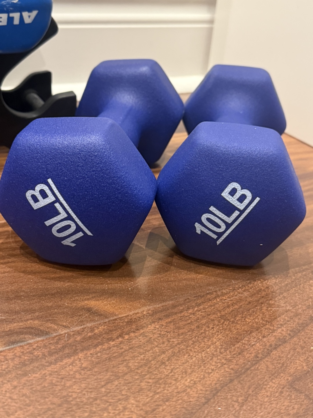 Dumbbells with stand. 3lb, 5lb, and 10lb pairs - photo 3