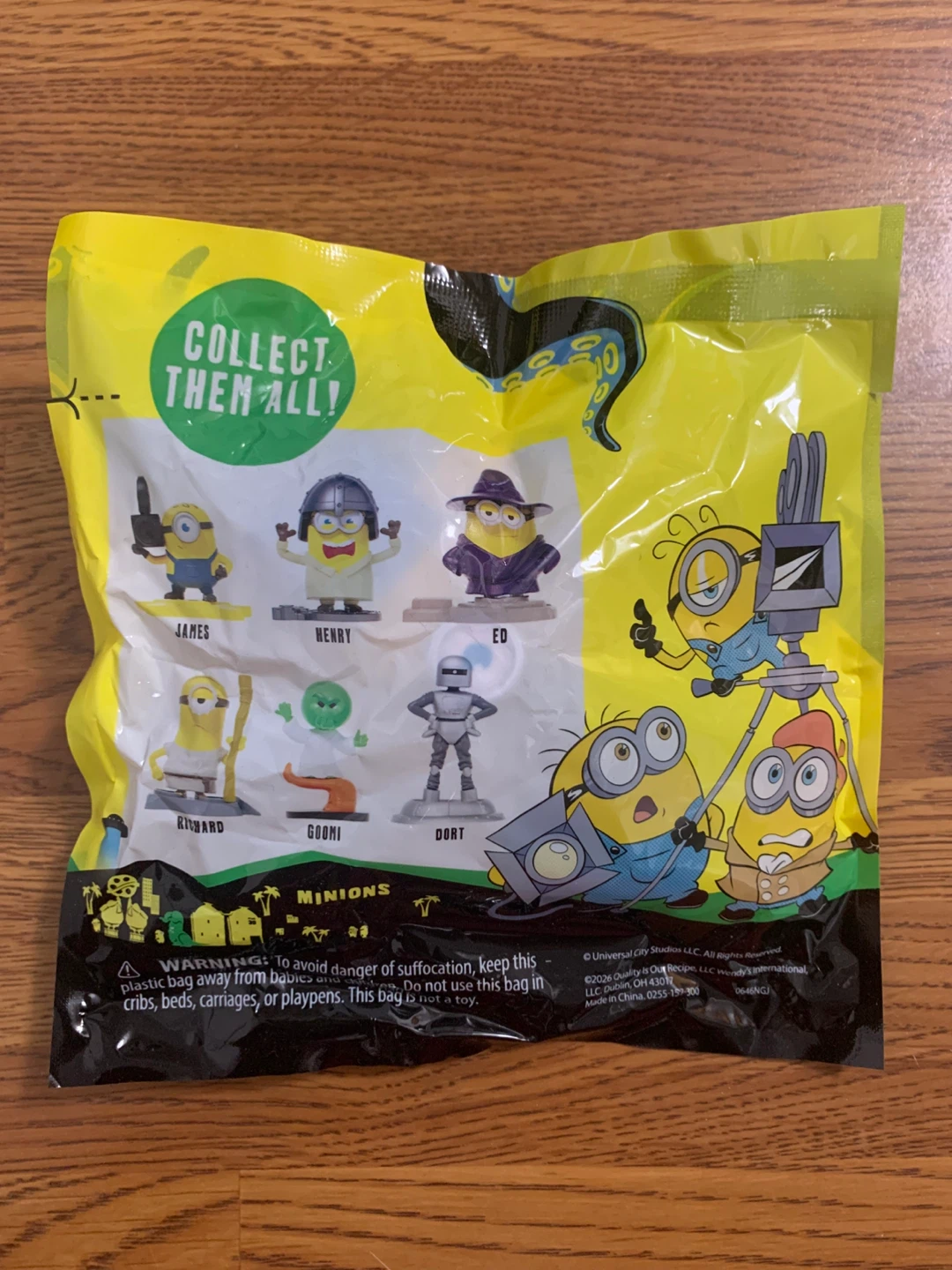 Wendy’s | Minions & Monsters Mischief-Maker Kids’ Meal Toy - photo 3