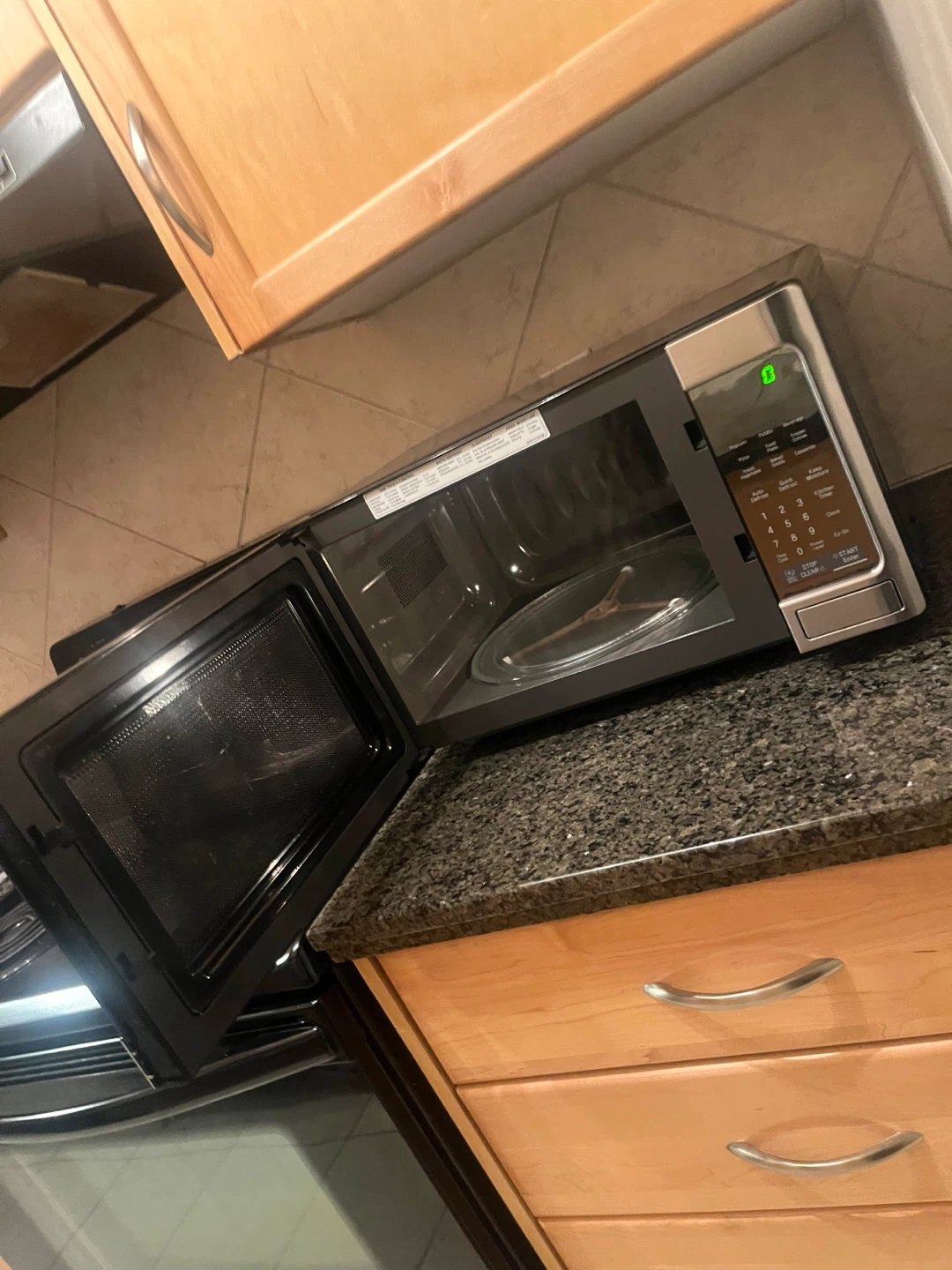 LG Stainless Steel Microwave - photo 2