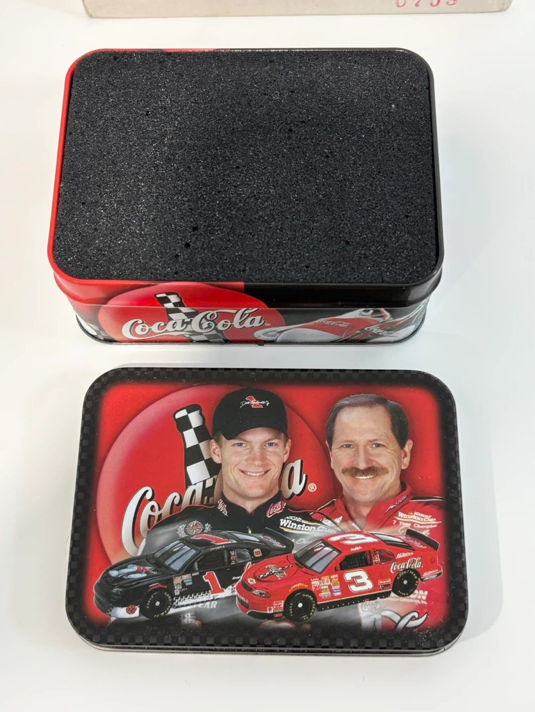 Coca Cola Dale Earnhardt Sr. & Jr. 2 Car Tin Set - photo 5