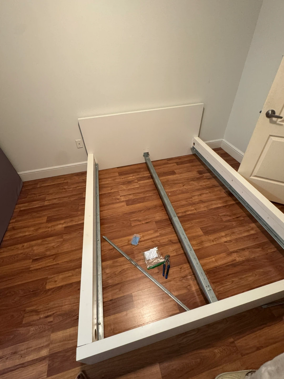 IKEA MALM Queen High Bed Frame - White