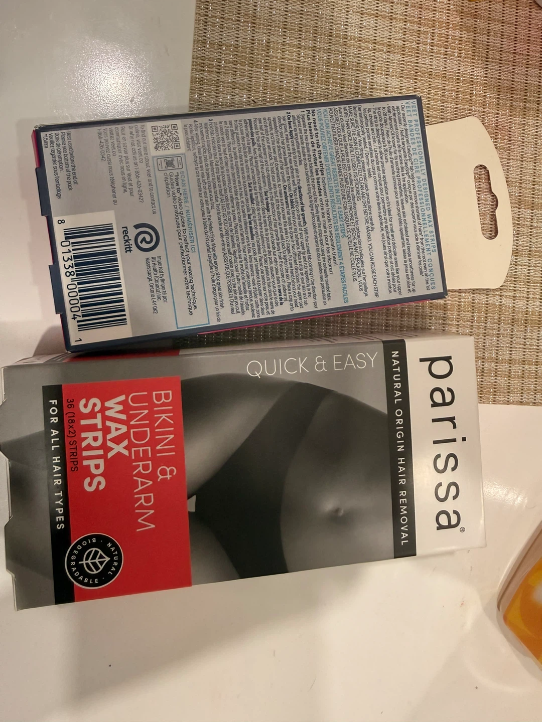 Veet & Parissa Wax Strips - photo 2