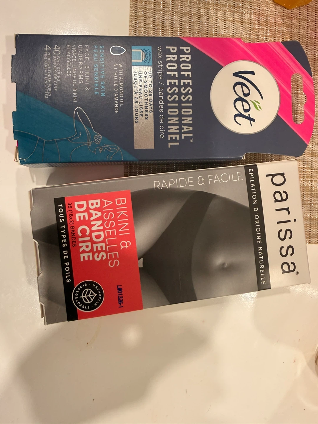 Veet & Parissa Wax Strips