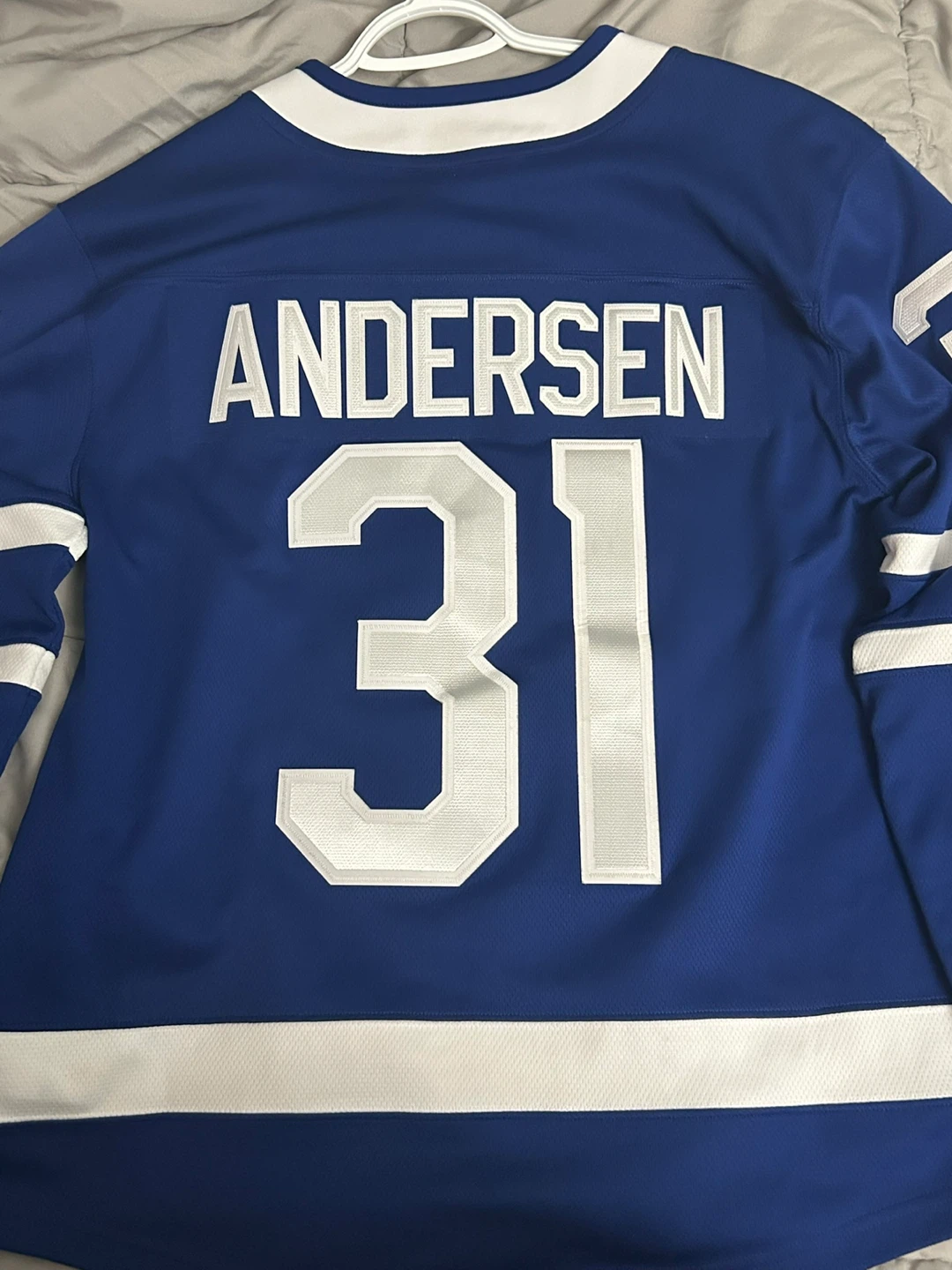 Toronto Maple Leafs Andersen 31 Jersey Fanatics Small - photo 2