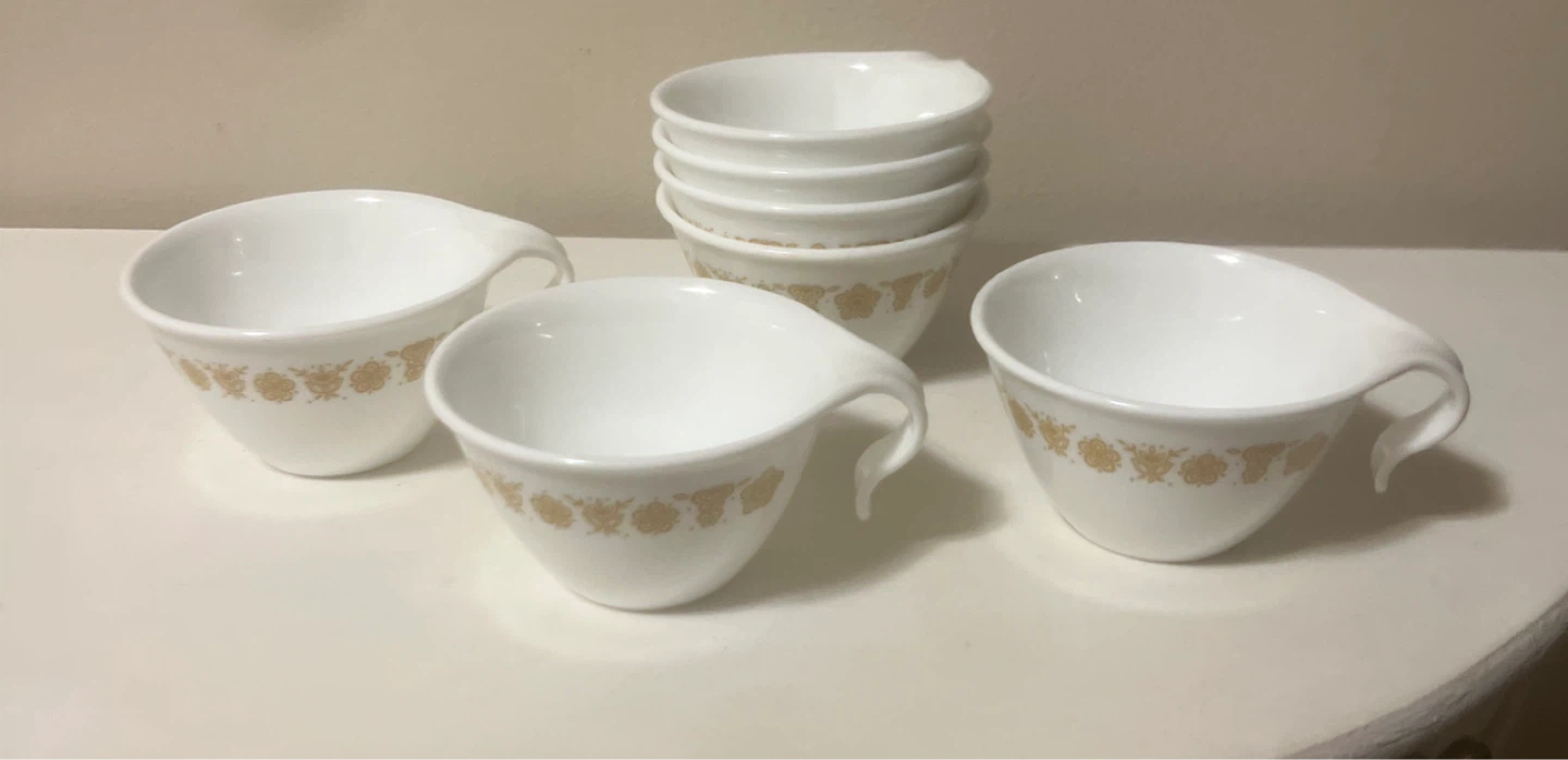 Vintage Corelli by Corning Mugs X 7