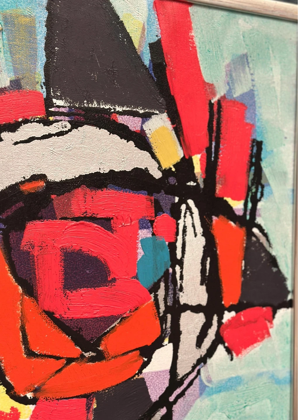 Abstract Painting by H.L. Larsen - photo 3