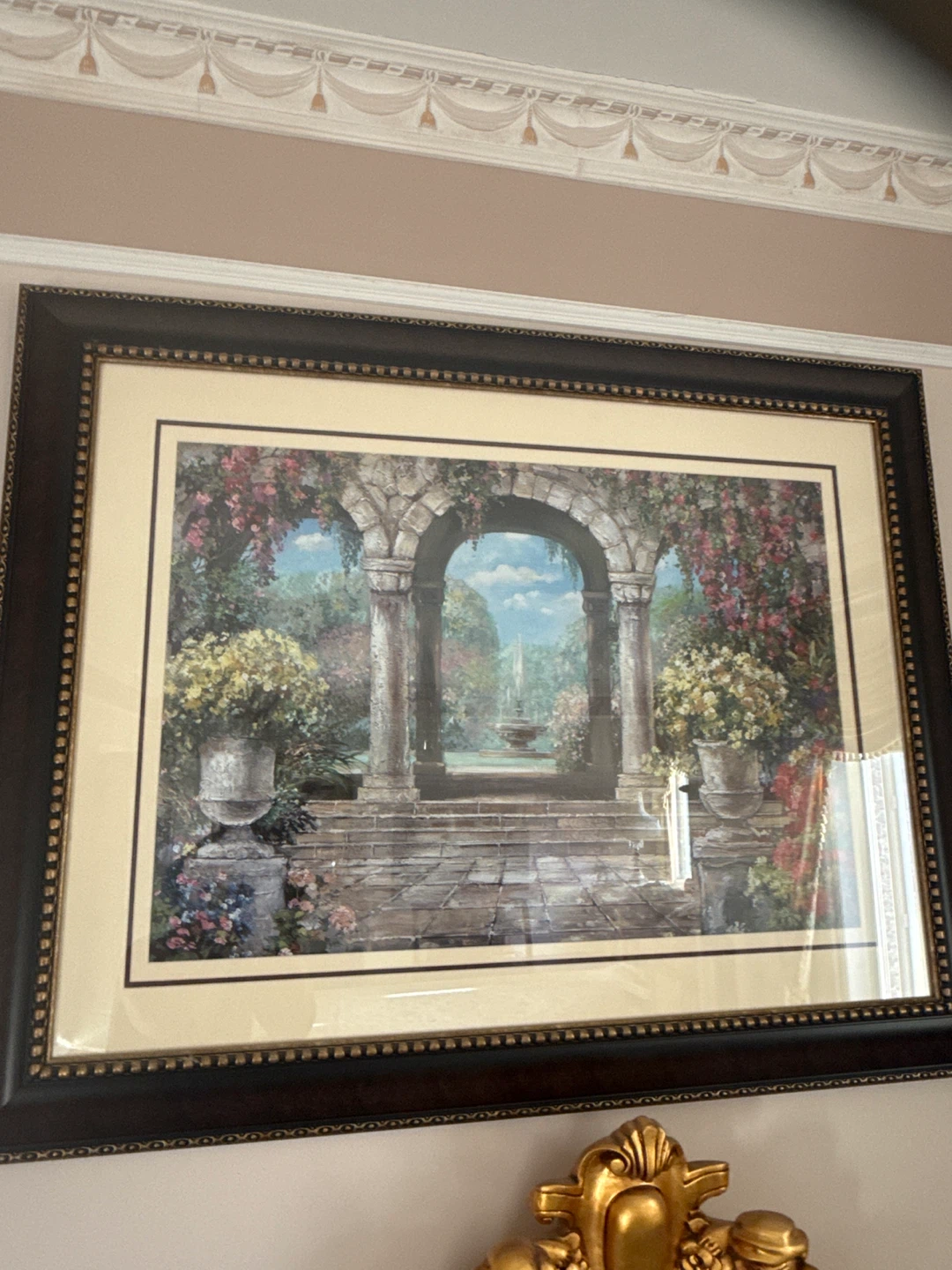 Framed Garden Archway Art Print - photo 3