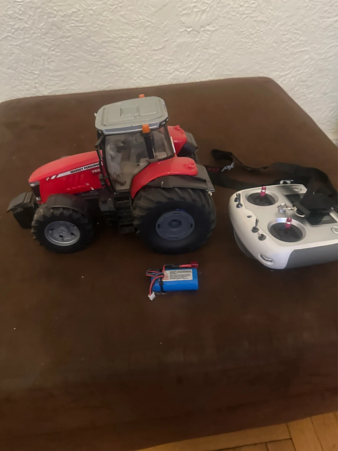Massey Ferguson Remote Control Tractor with Battery and Remote