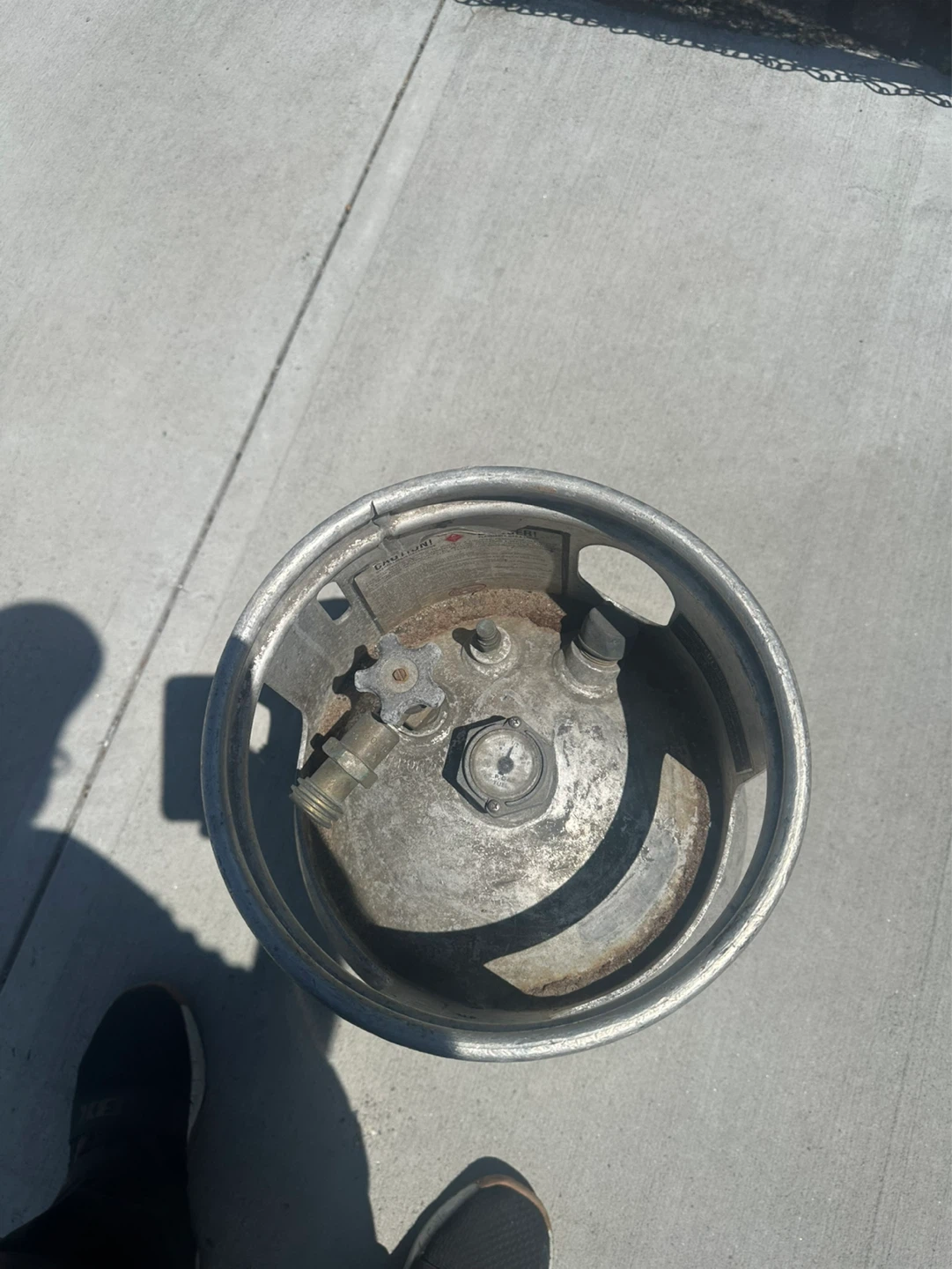 Empty Propane Tank Cylinder - photo 2
