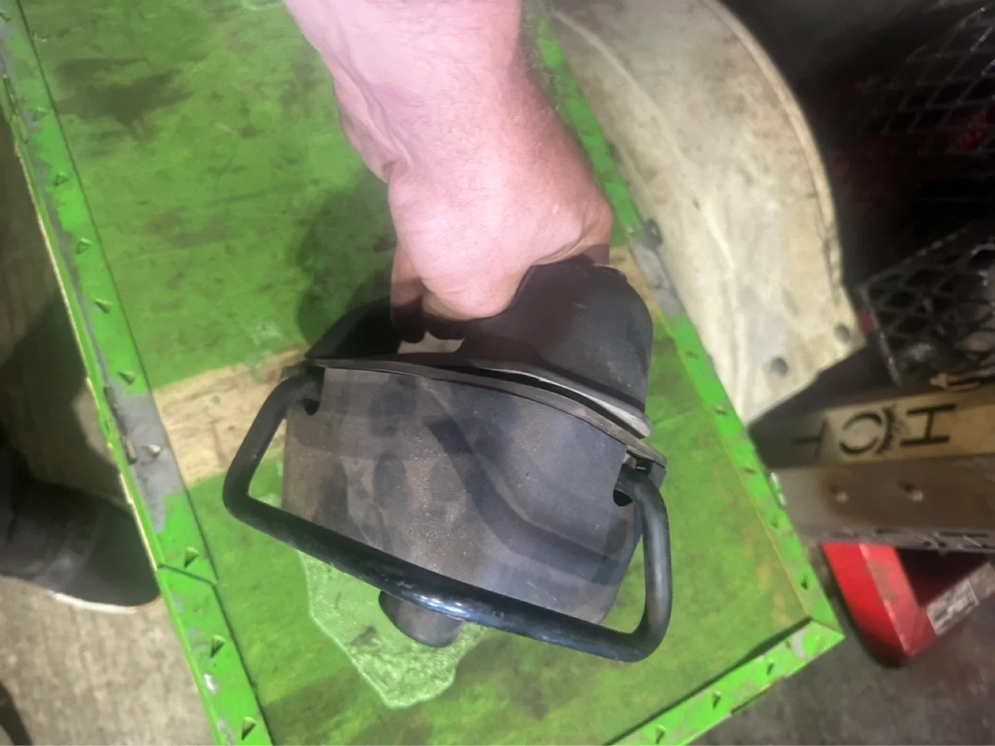 Door Handle Assembly for deere d & e series skidsteer