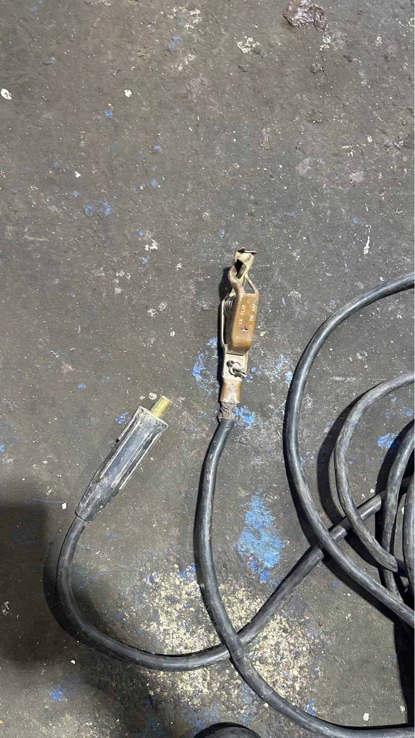 Welding Cable with Electrode Holder and Ground Clamp - photo 3