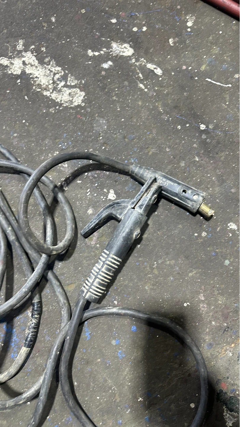 Welding Cable with Electrode Holder and Ground Clamp - photo 2