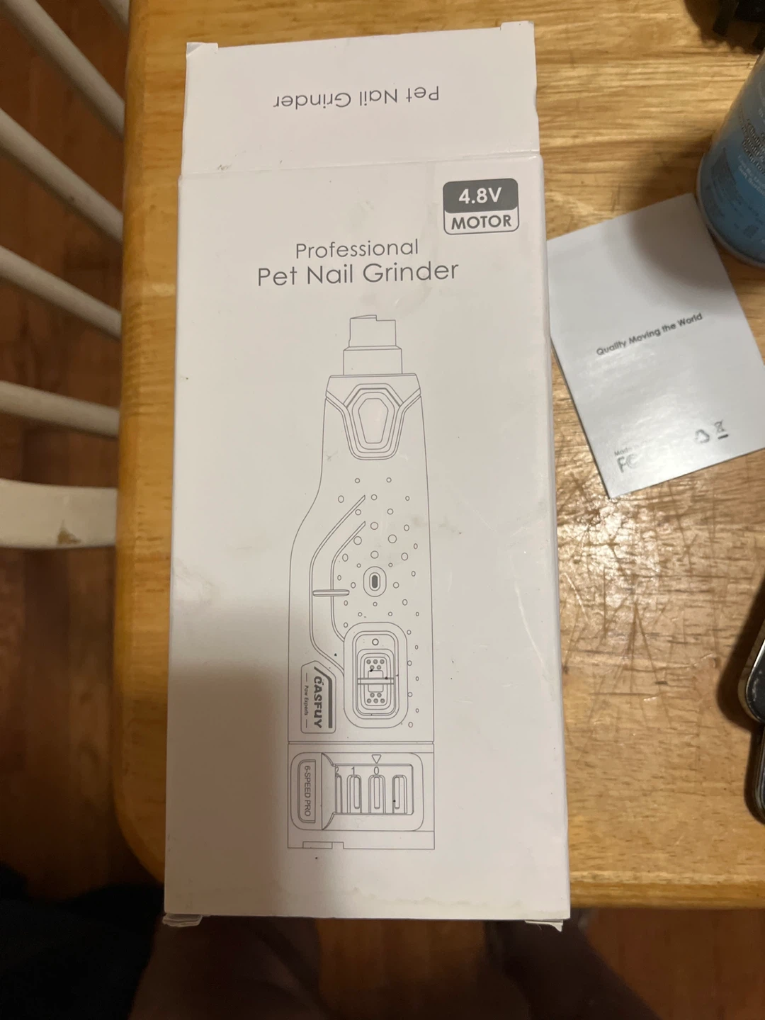 CASFUY Professional Pet Nail Grinder