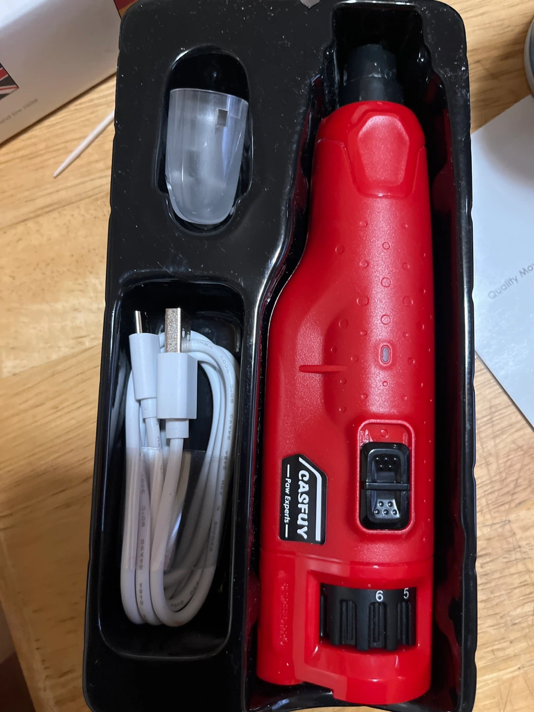 CASFUY Professional Pet Nail Grinder - photo 3