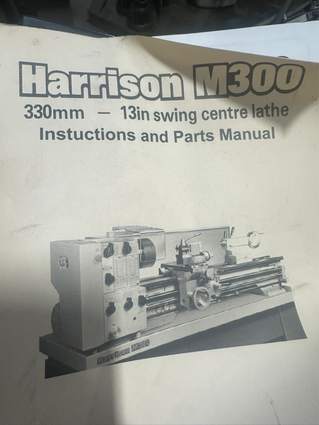 Harrison M300 Lathe - 13 inch Swing