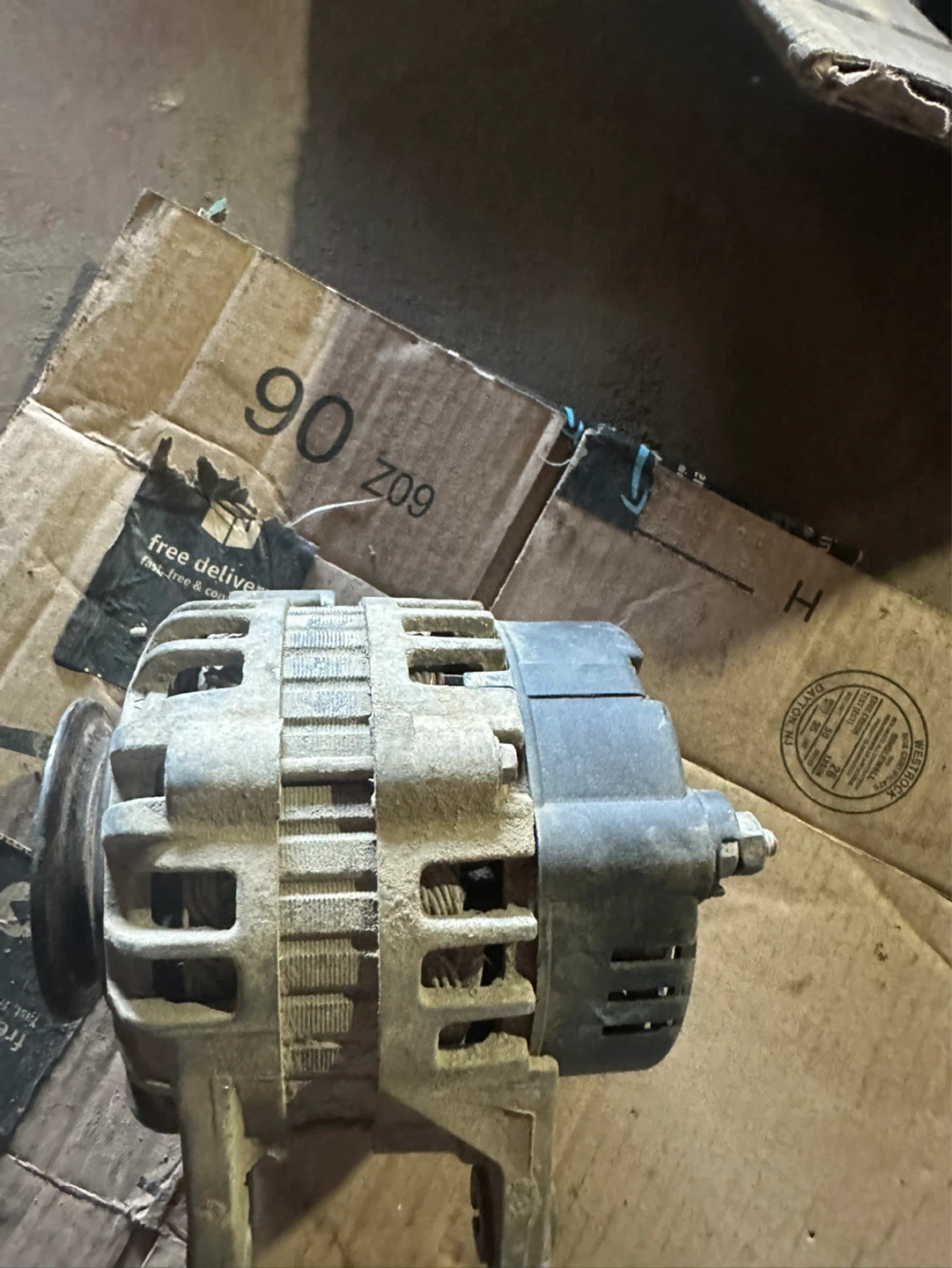 Valeo 12V 50A Alternator for bobcat skidsteer - photo 3