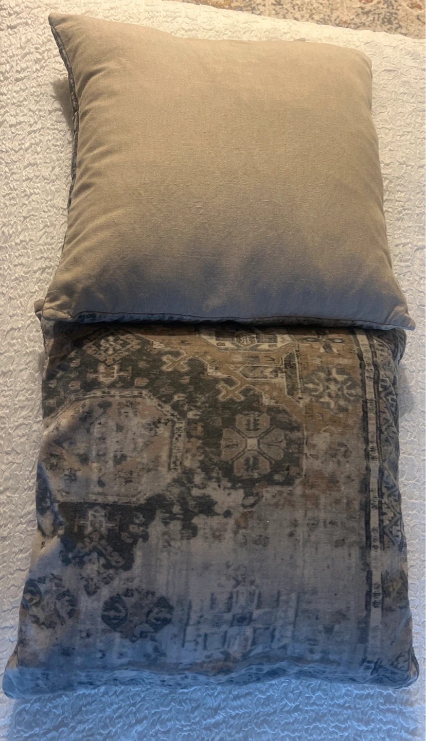2 Pottery Barn Decorative Pillows
