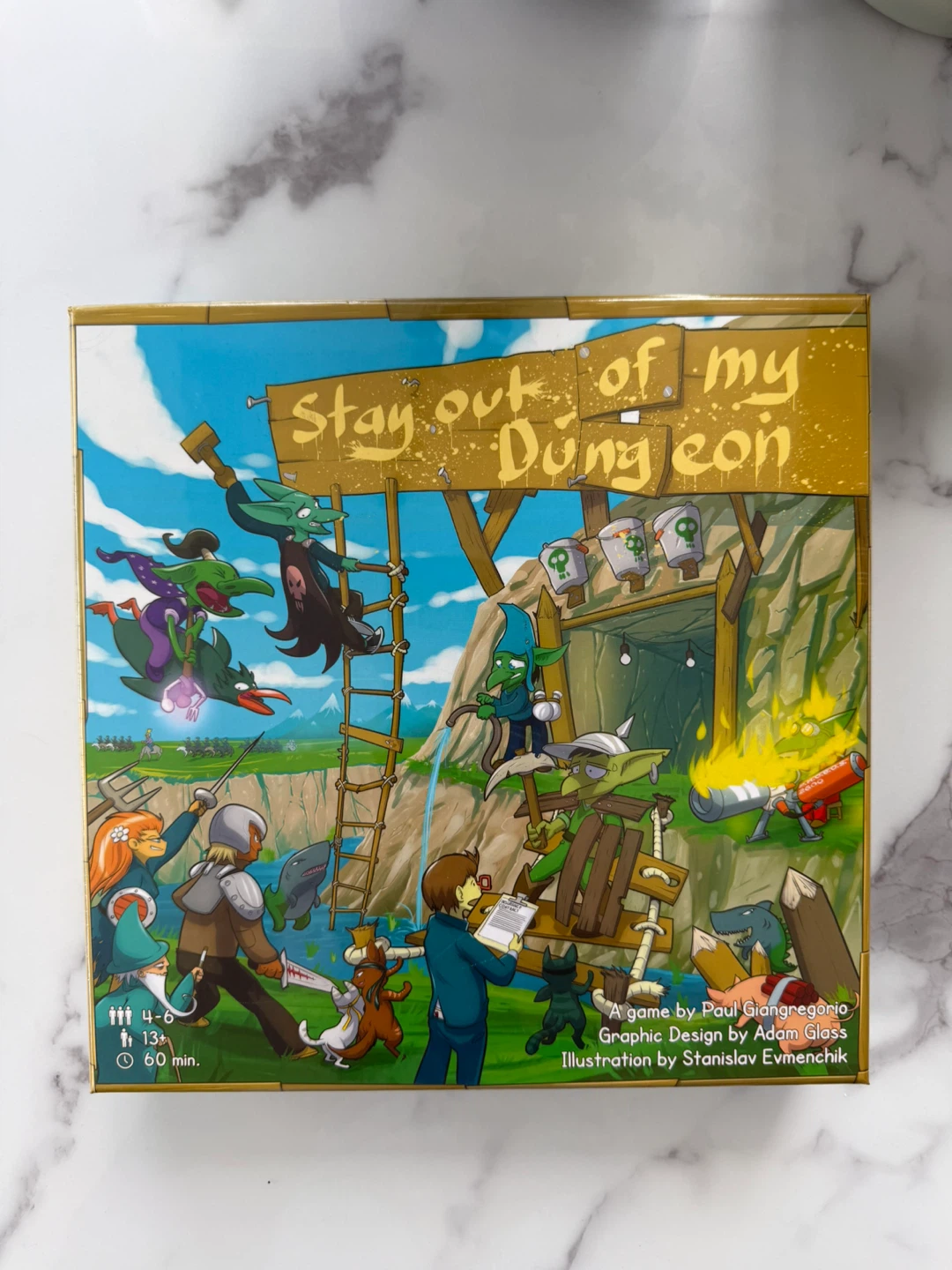 New sealed Stay Out of My Dungeon Board Game