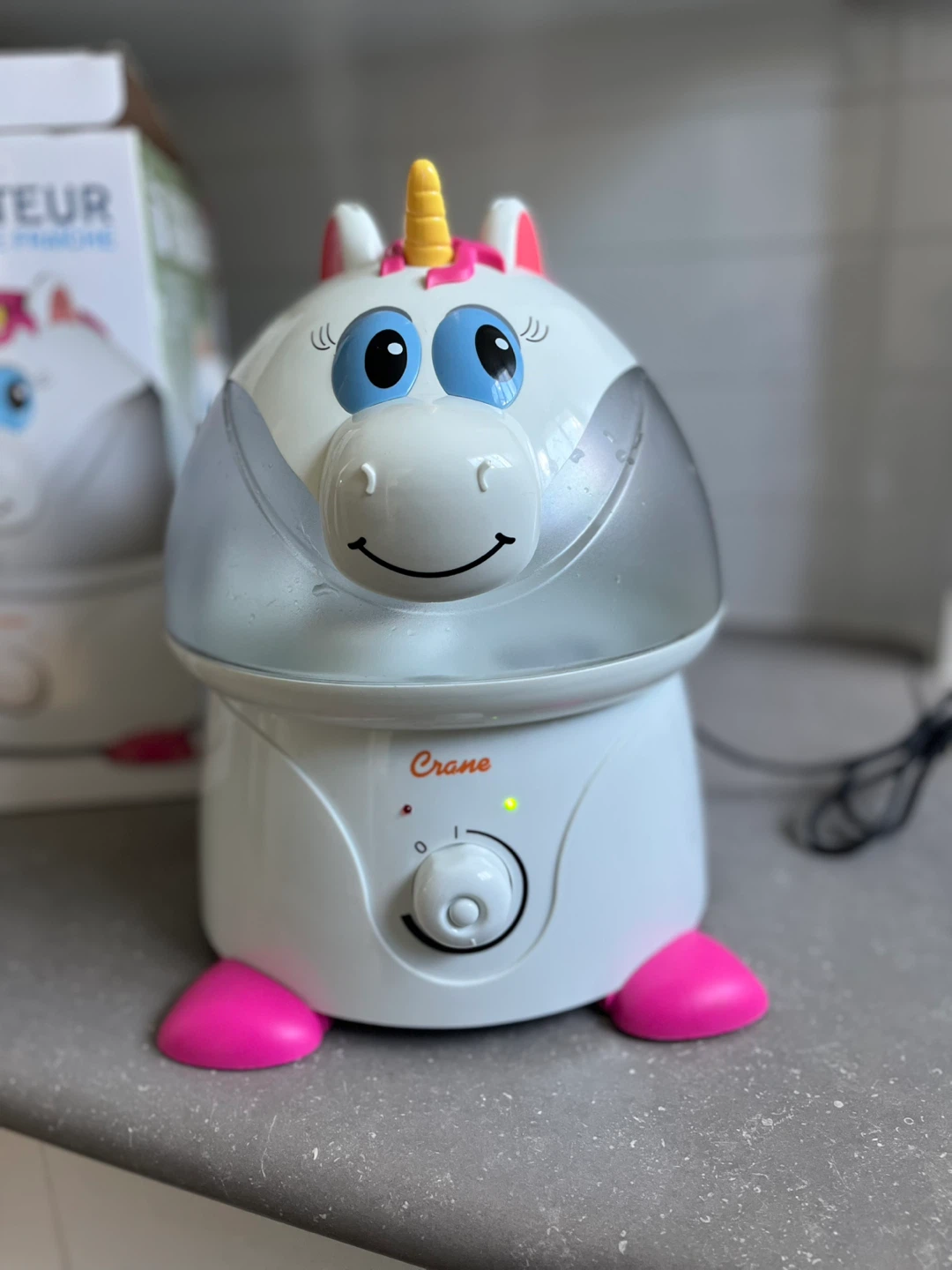 Crane Ultrasonic Cool Mist Humidifier - Unicorn