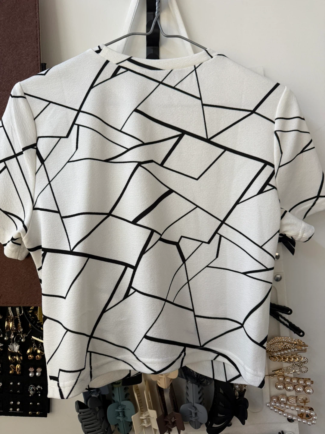 Geometric Print Top - photo 2