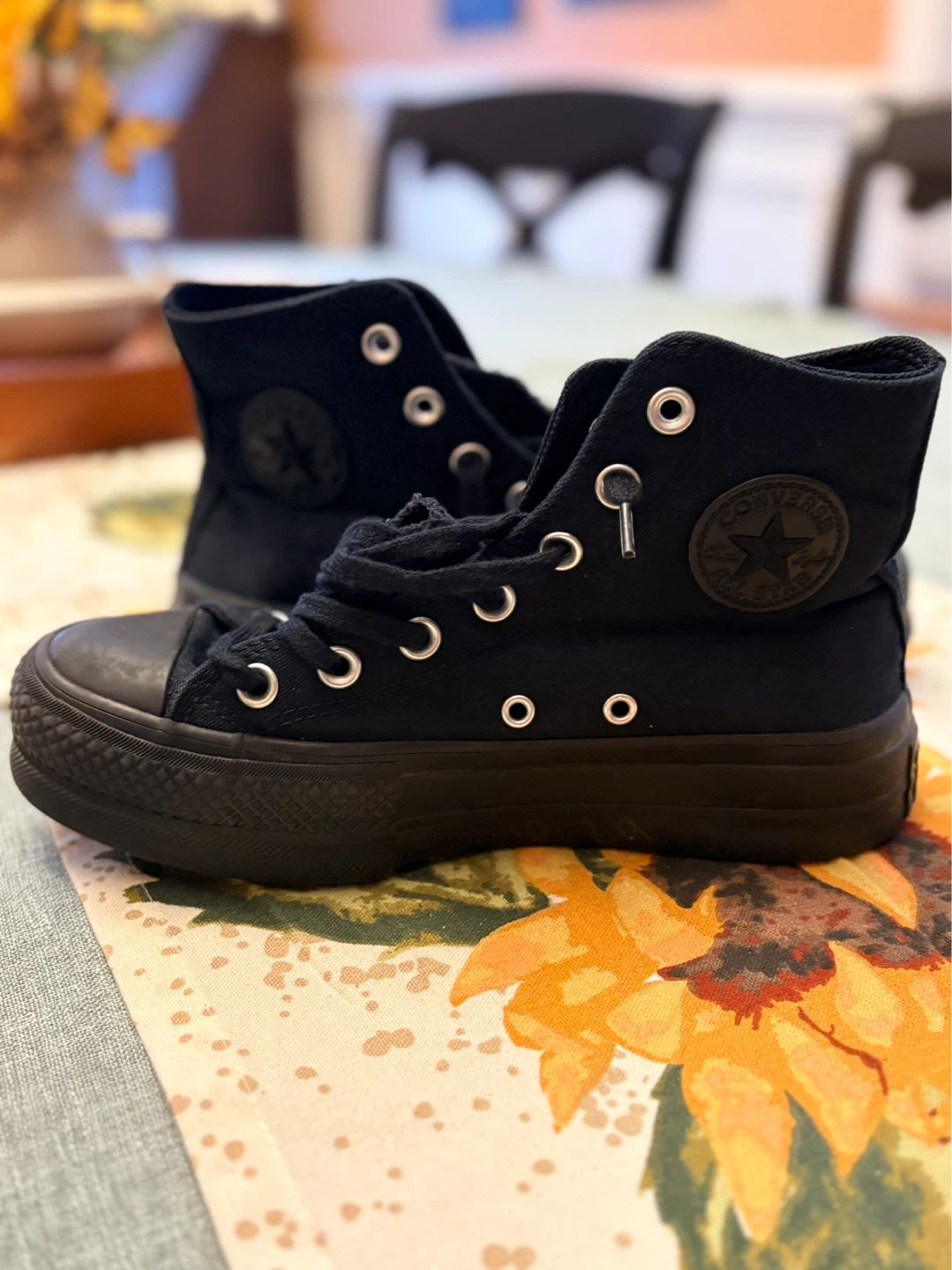 CONVERSE WOMENS CHUCK TAYLOR ALL STAR HIGH TOP PLATFORM SNEAKER - photo 2