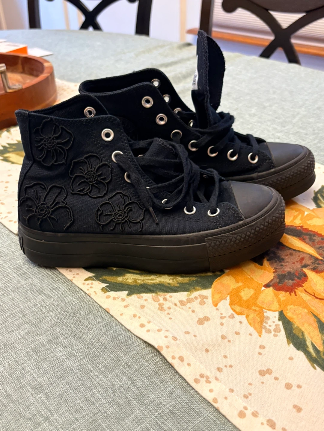 CONVERSE WOMENS CHUCK TAYLOR ALL STAR HIGH TOP PLATFORM SNEAKER - photo 3
