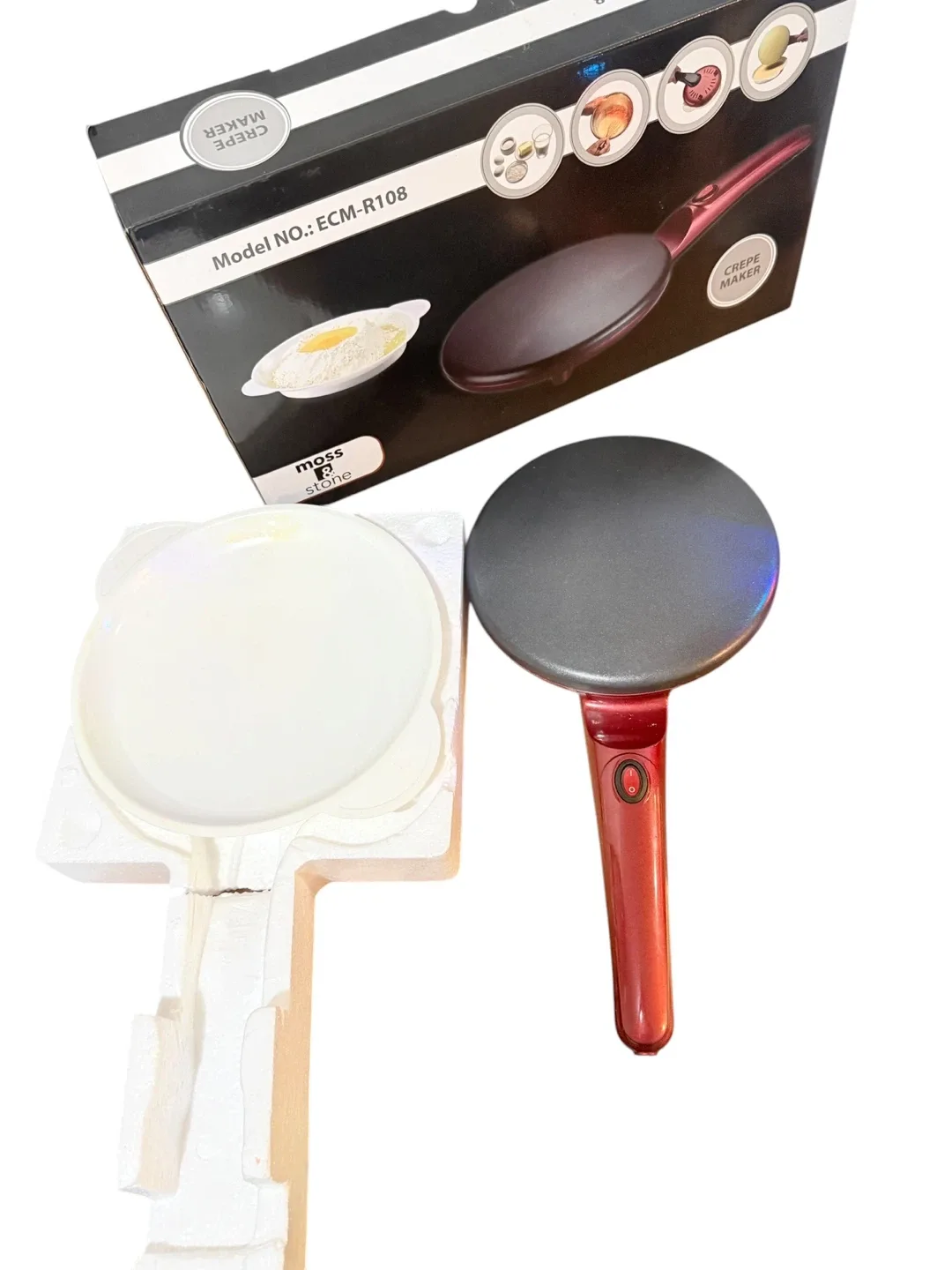 Brandless Electric Crepe Maker with Spreader
