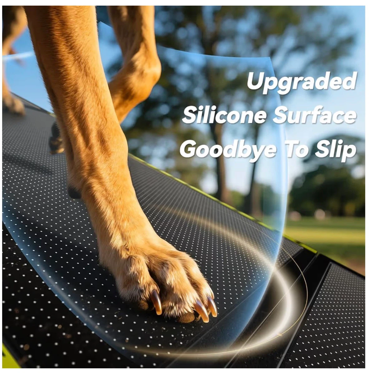 Pawaboo Portable Pet Ramp 67"L x 20"W for Dogs Up to 250LBS D67 - photo 4