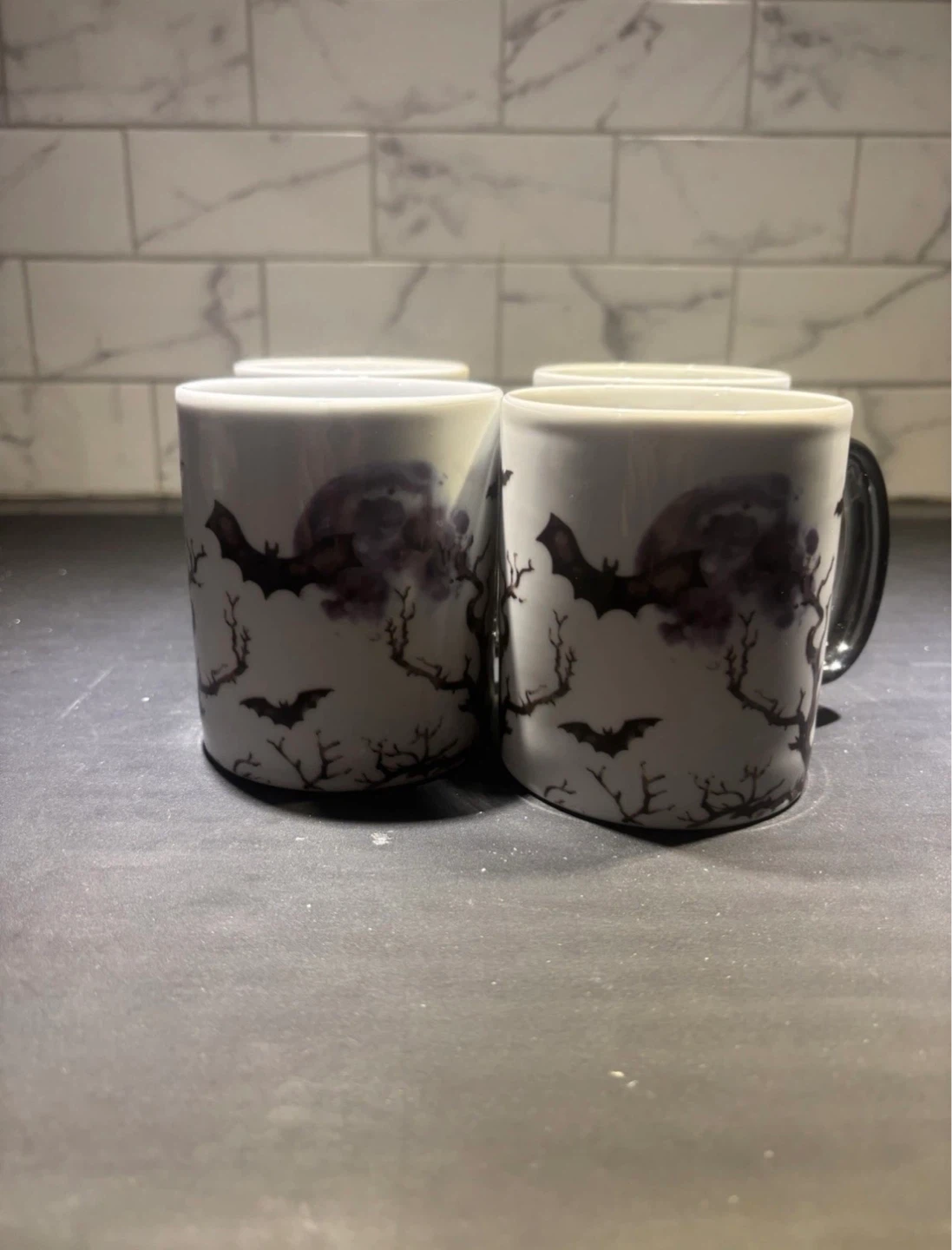 Set of 4 Halloween Mugs