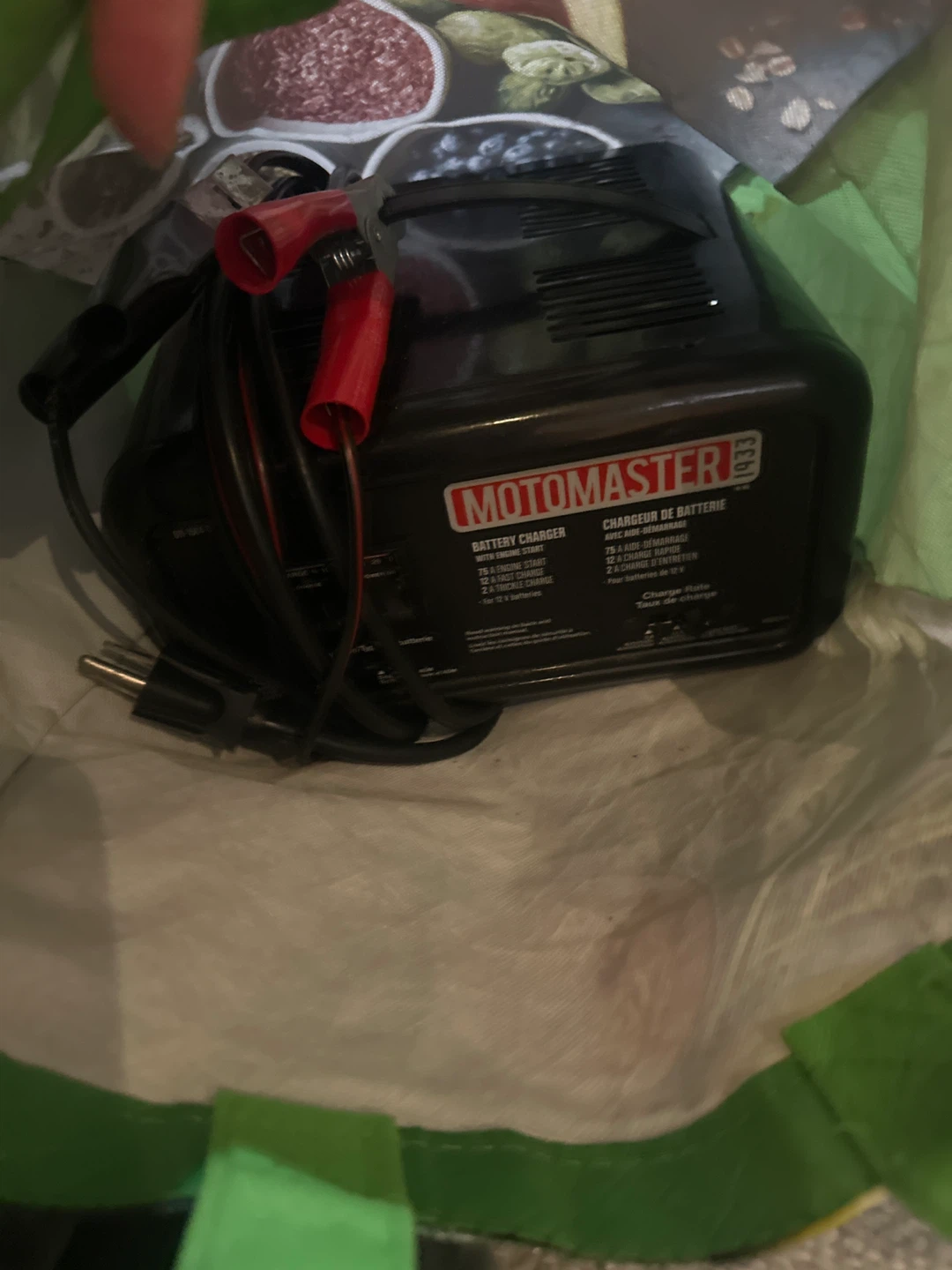 Motomaster Battery Charger - photo 2