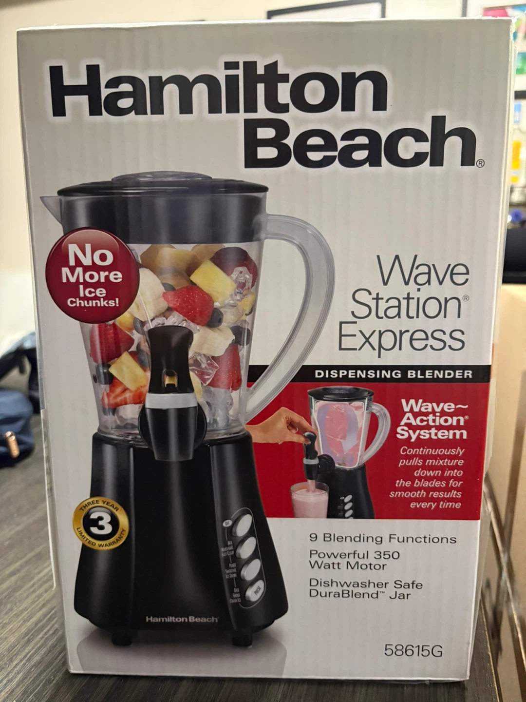 Hamilton Beach Wave Station Express Dispensing Blender