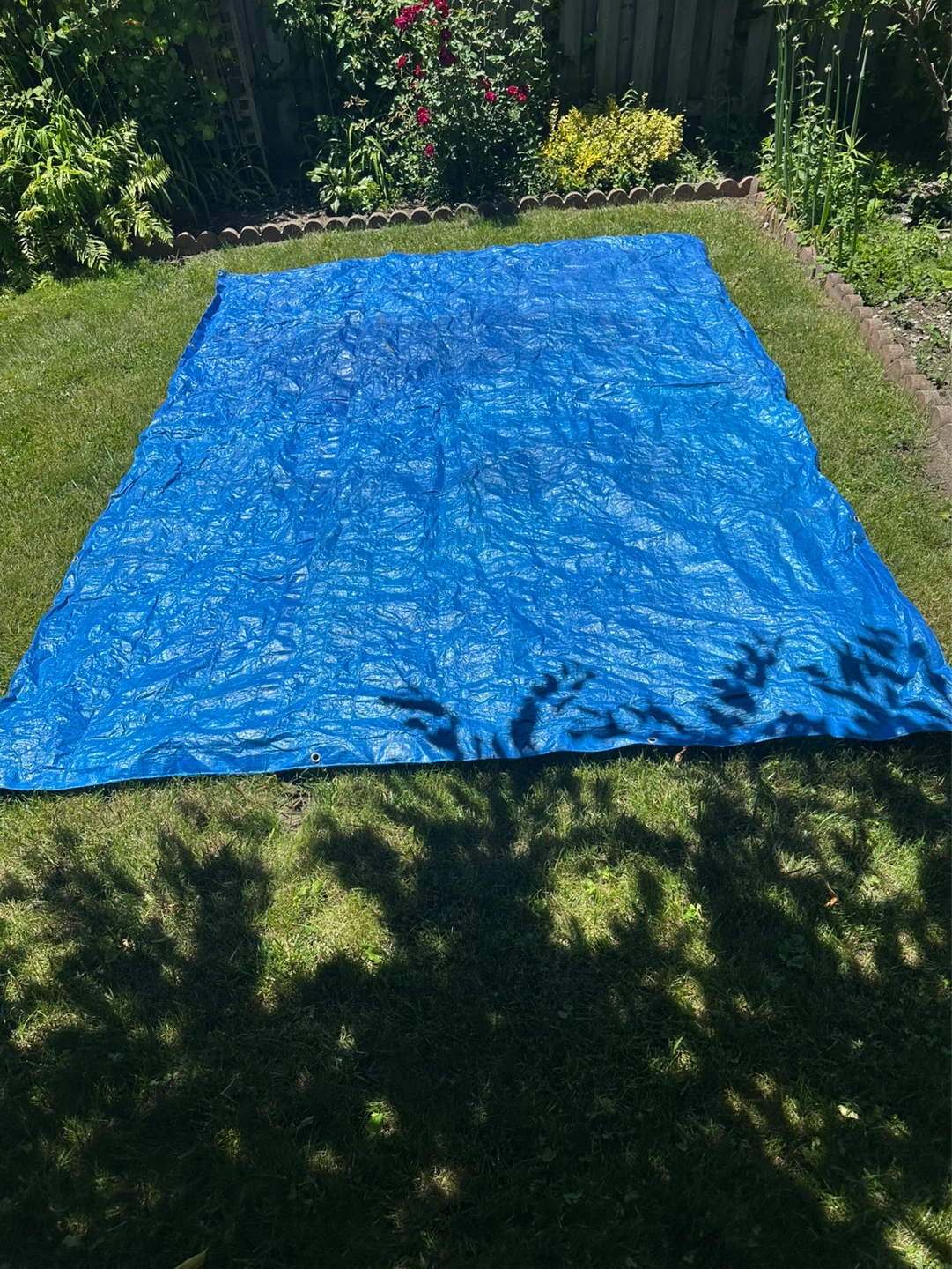 Blue Tarp 8' x 15' and others as shown