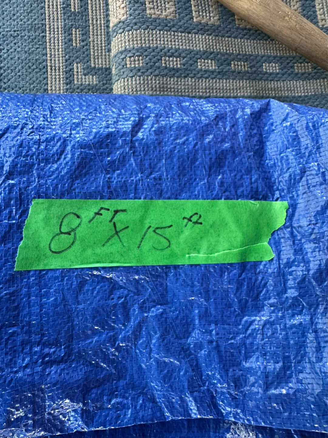 Blue Tarp 8' x 15' and others as shown - photo 5