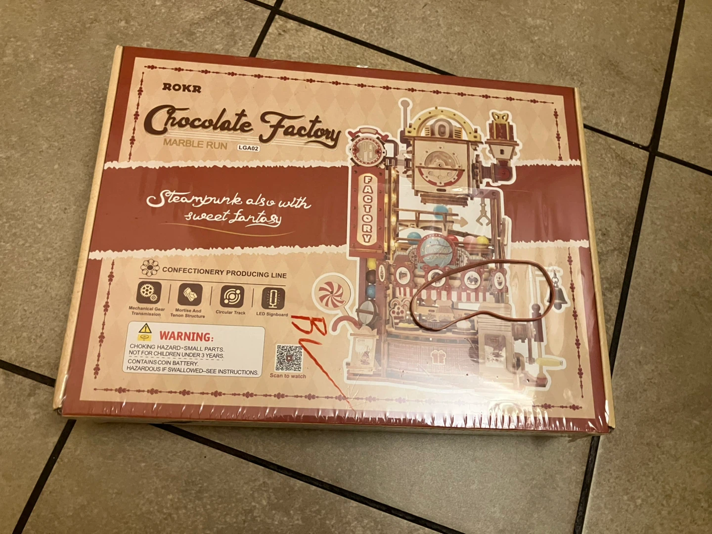 ROKR Chocolate Factory Marble Run Model Kit