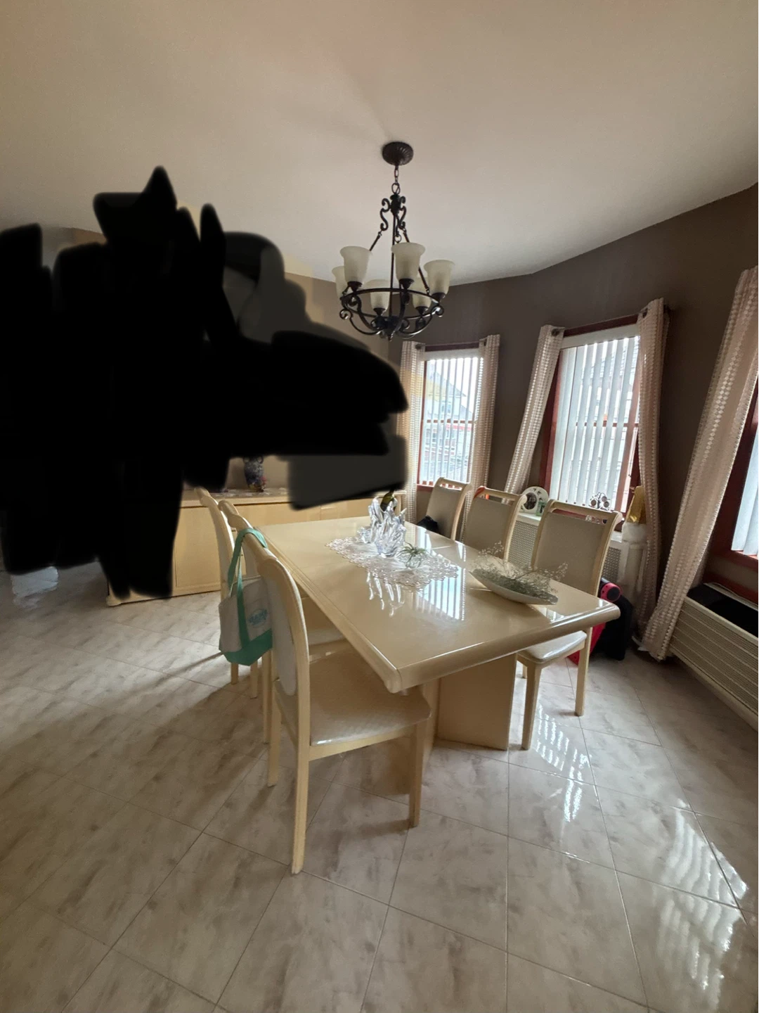 Dining 6 Chair with Upholstered Seat and Back - photo 2