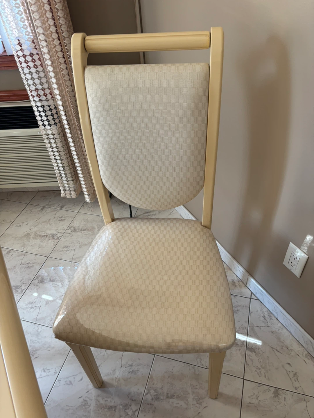 Dining 6 Chair with Upholstered Seat and Back - photo 4