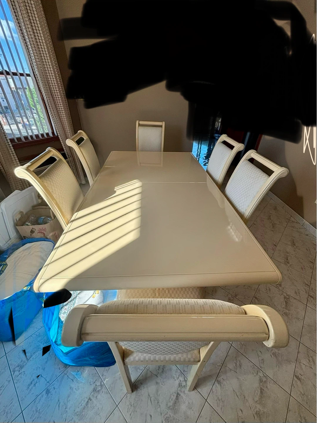 Dining 6 Chair with Upholstered Seat and Back