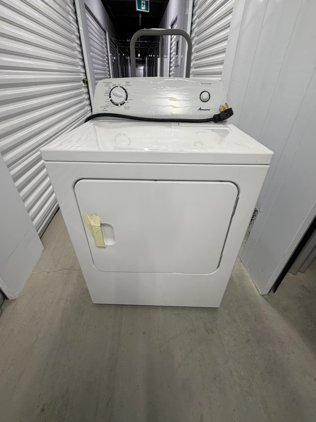 Samsung Top Load Washer and Amana Electric Dryer - photo 3