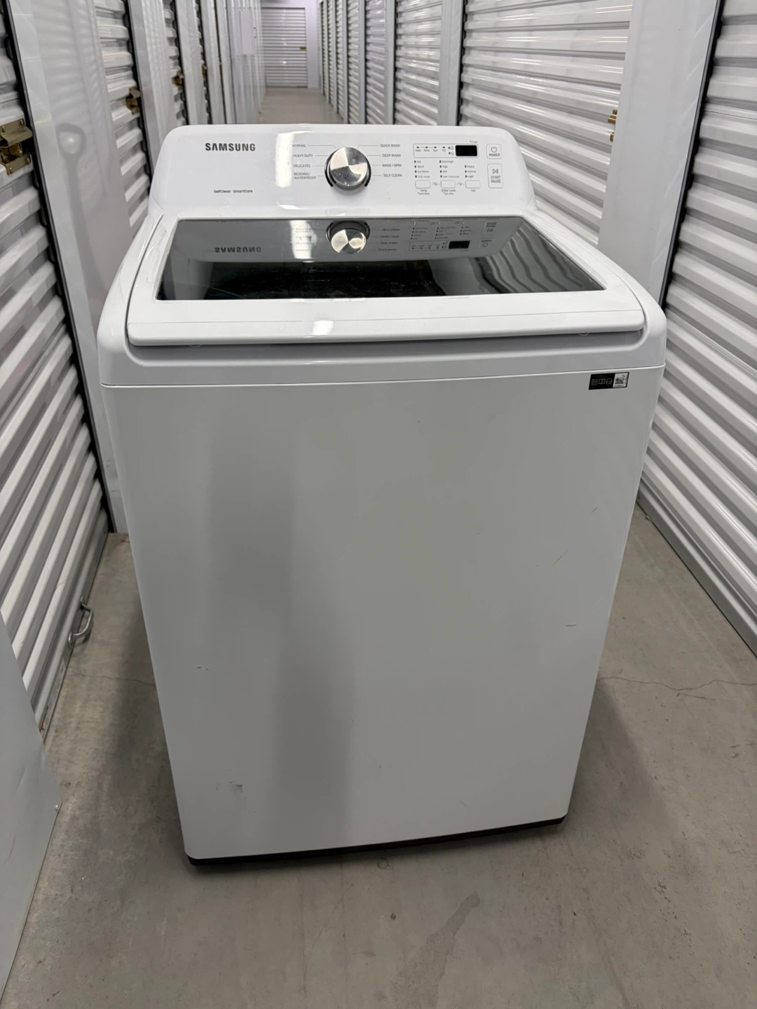 Samsung Top Load Washer and Amana Electric Dryer