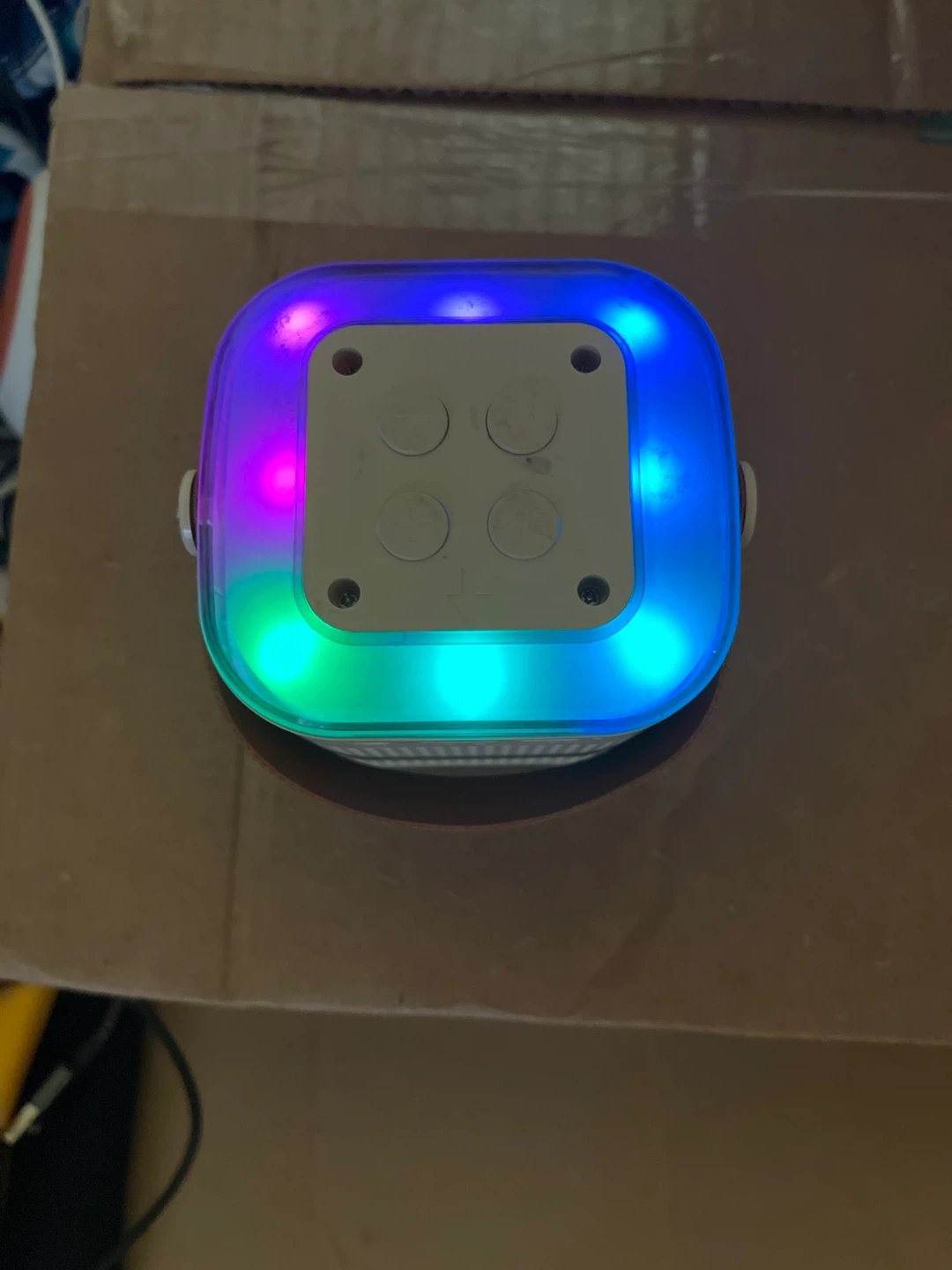 Portable Bluetooth Speaker with LED Lights