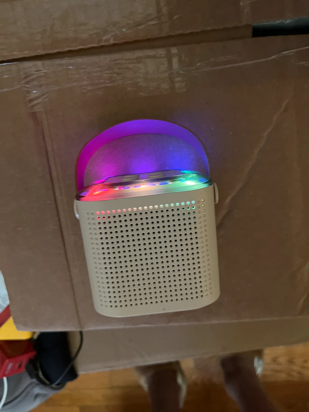 Portable Bluetooth Speaker with LED Lights - photo 3