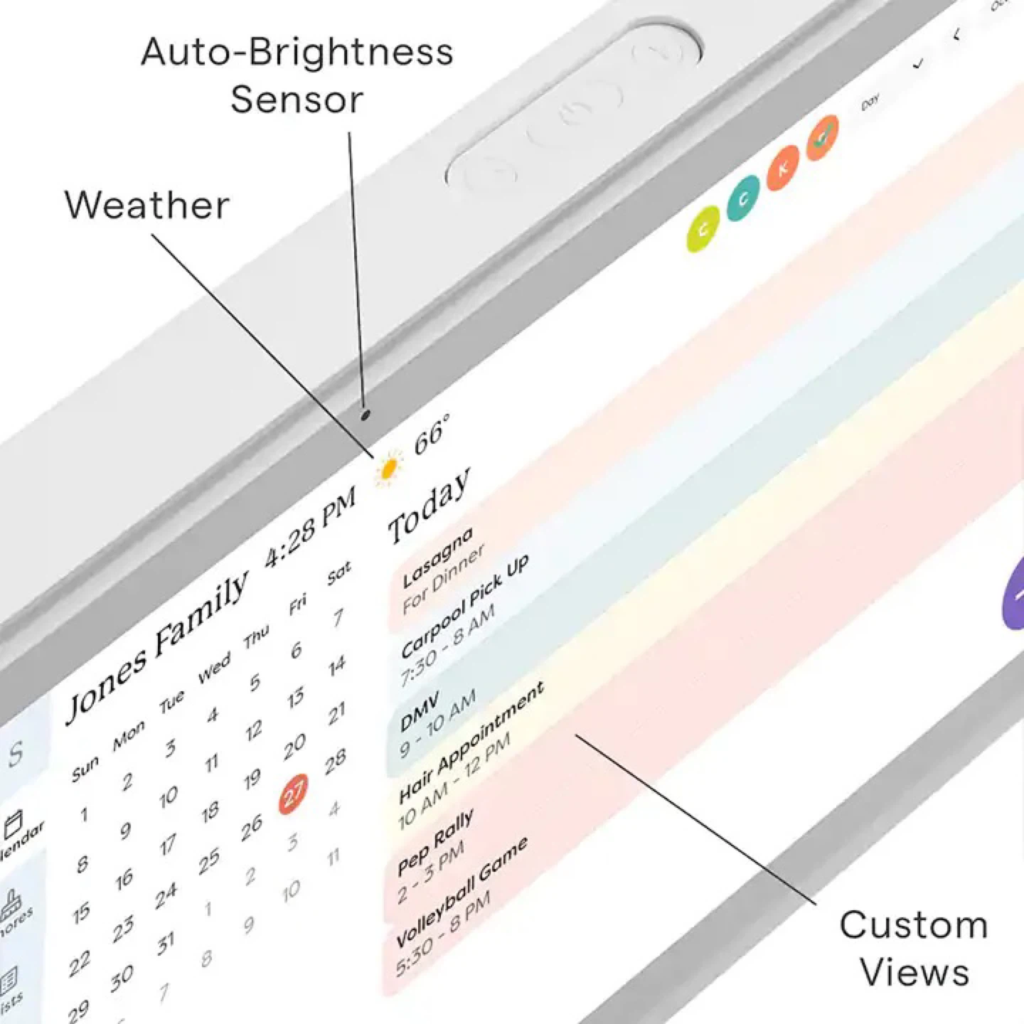 Smart Digital Display Calendar - photo 2
