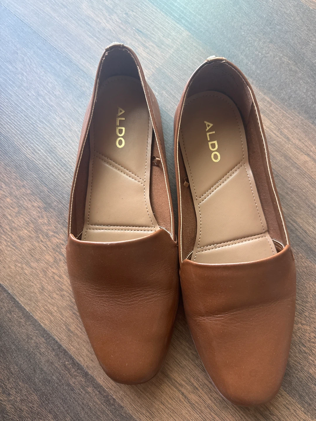 ALDO Brown Loafers - Size US 7