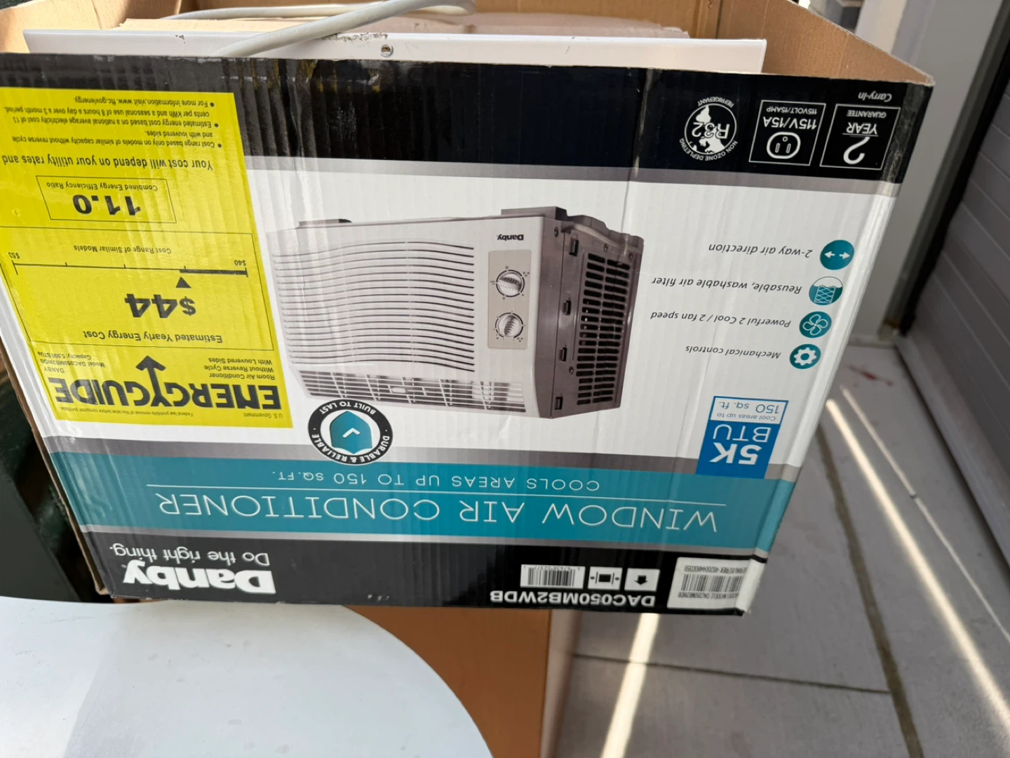 Danby 5,000 BTU Window Air Conditioner - photo 4