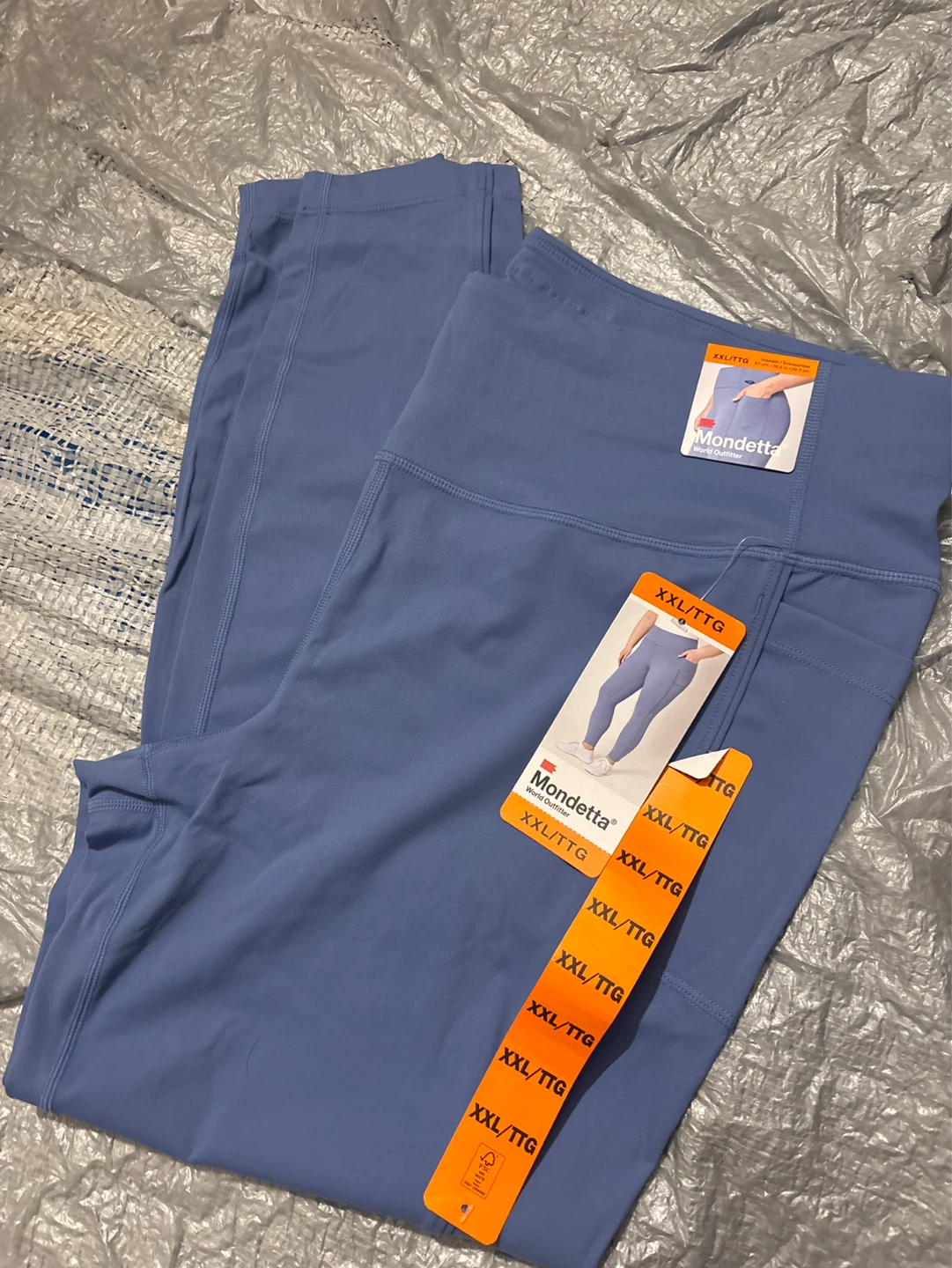 Mondetta World Outfitter Blue Leggings - XXL/TTG