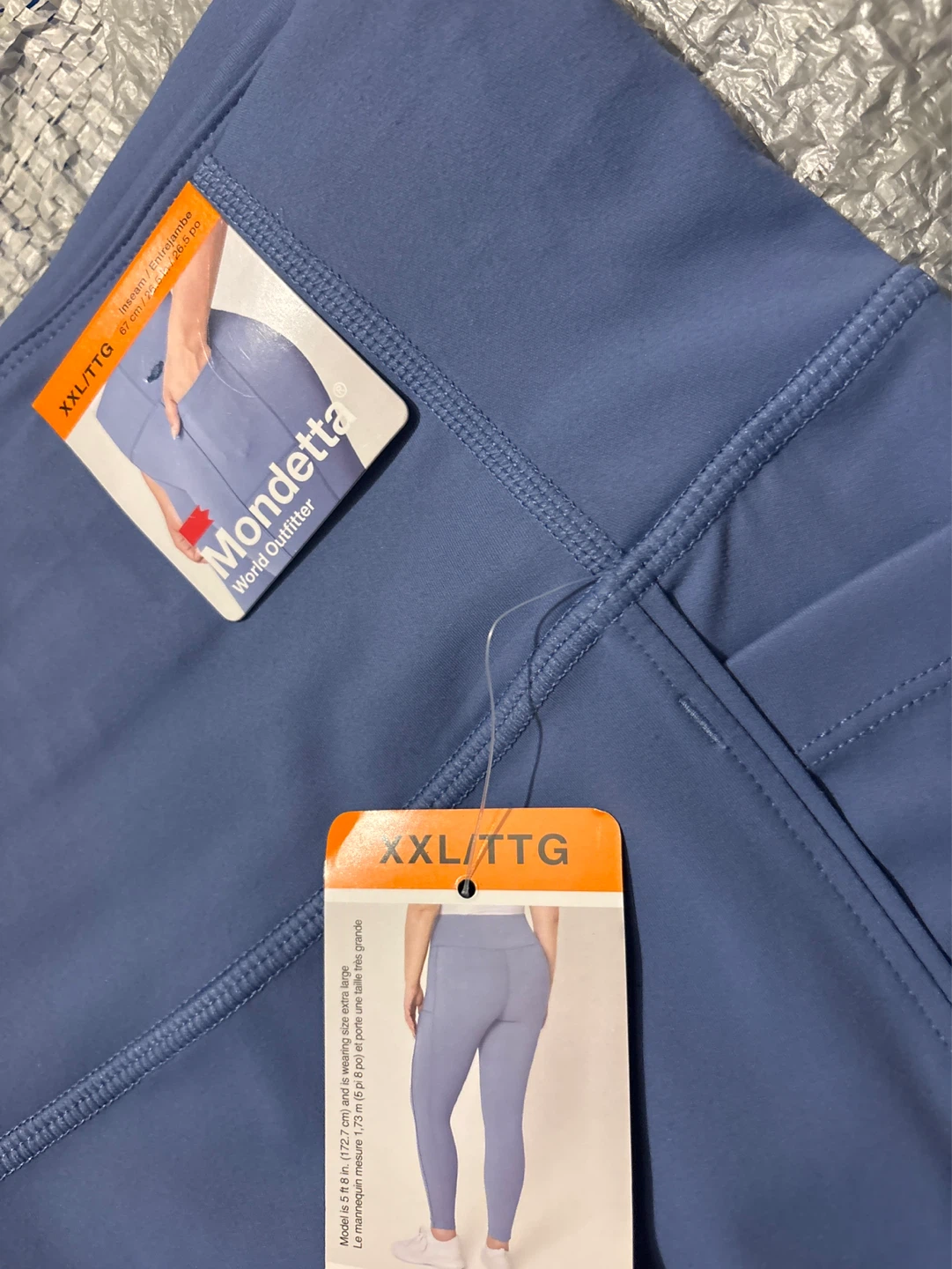 Mondetta World Outfitter Blue Leggings - XXL/TTG - photo 3
