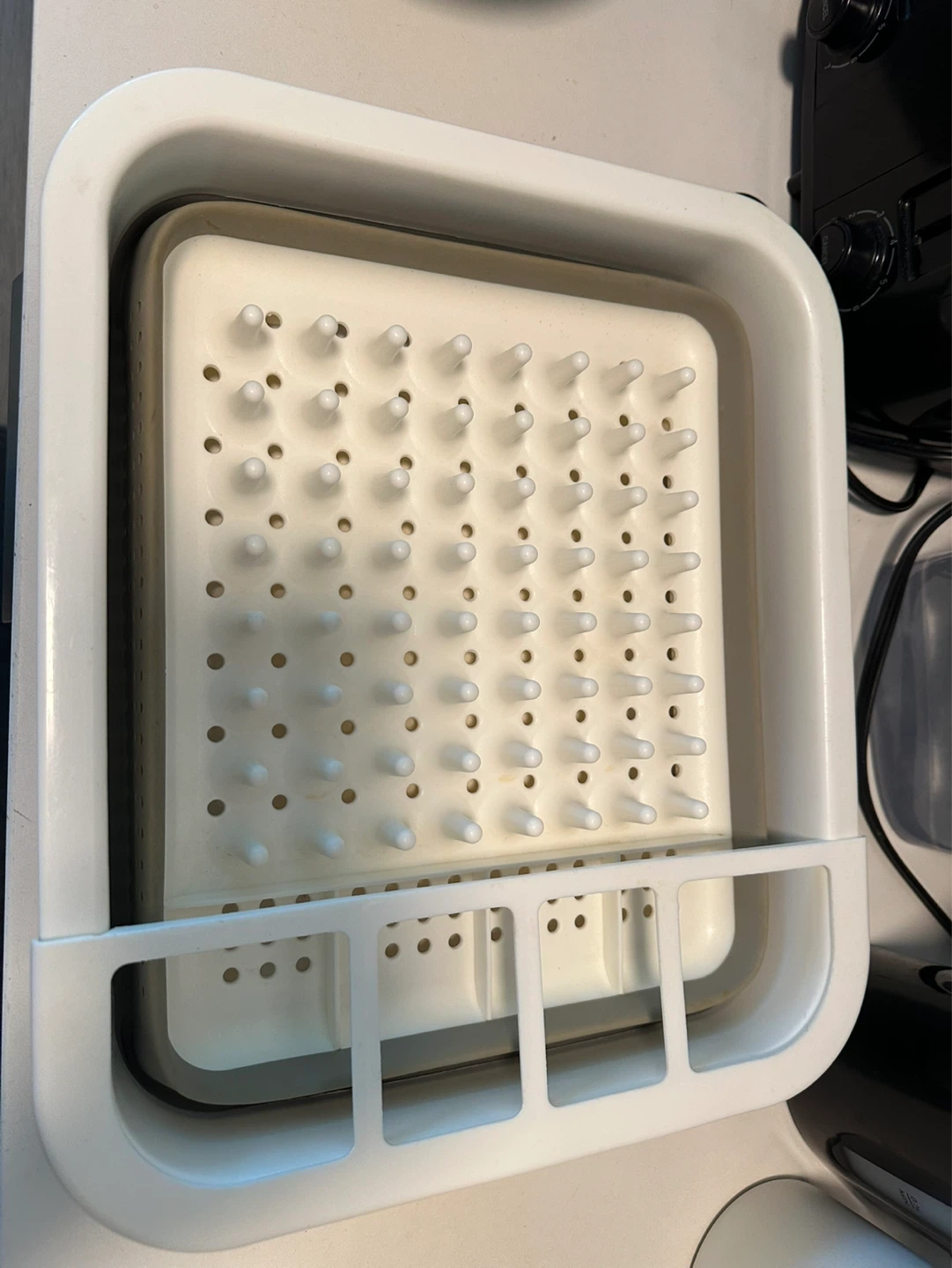 Dish Drying Rack with Pegs